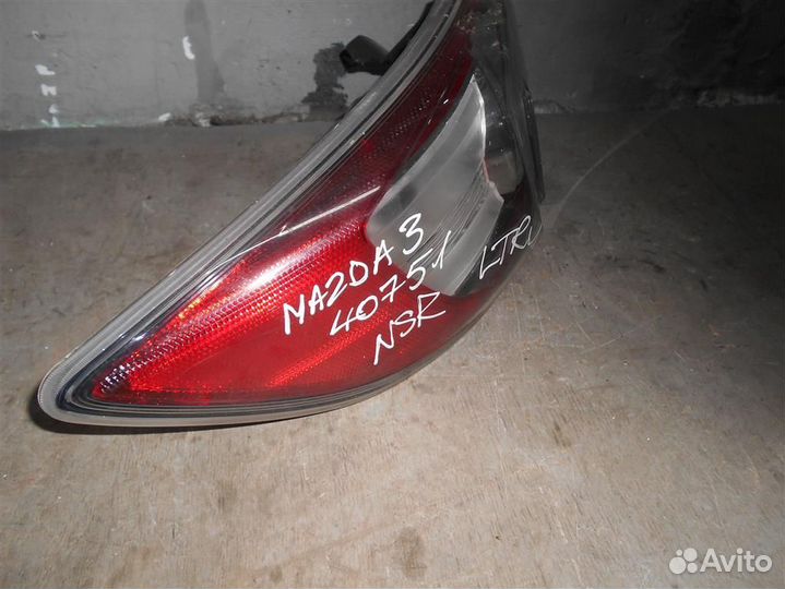 Фонарь задний наружный левый от Mazda Mazda 3 (BL