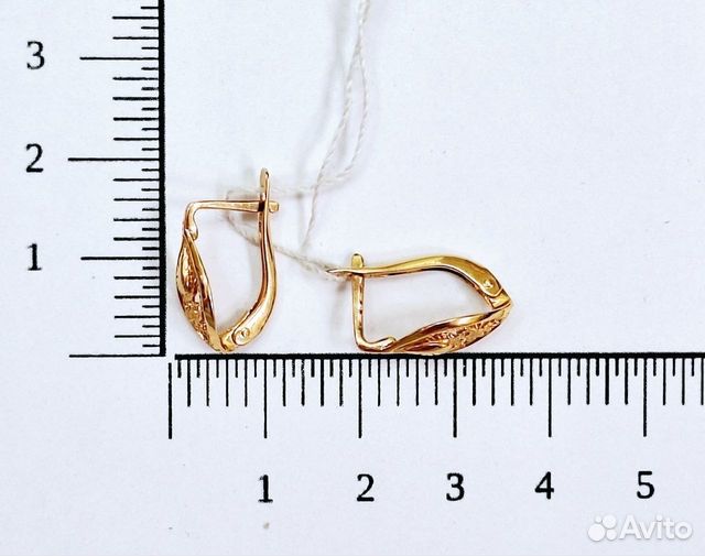 Золотые серьги