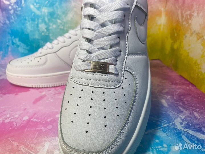 Кроссовки Nike Air force 1 белые