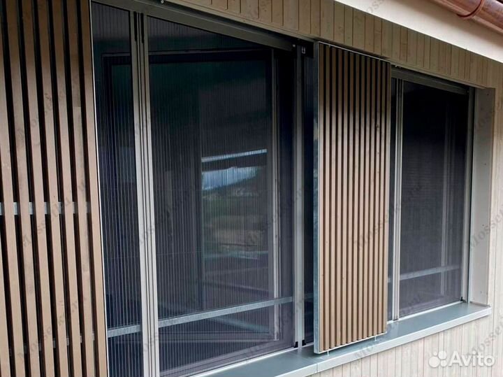 Москитные сетки гармошка