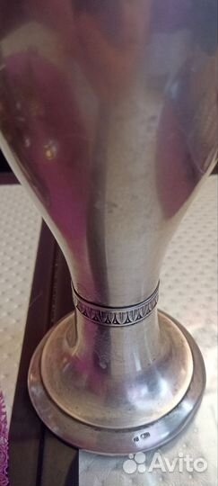 Подстаканник серебряный