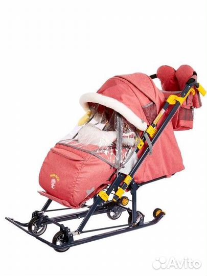 Санки коляска ника 7-7