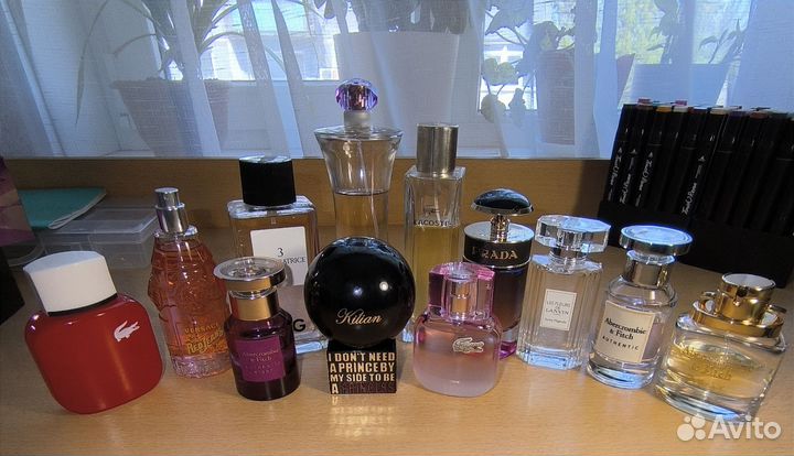 Духи женские lacoste, versace, givenchy