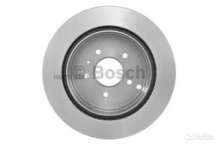 Bosch 0986479268 Диск тормозной зад