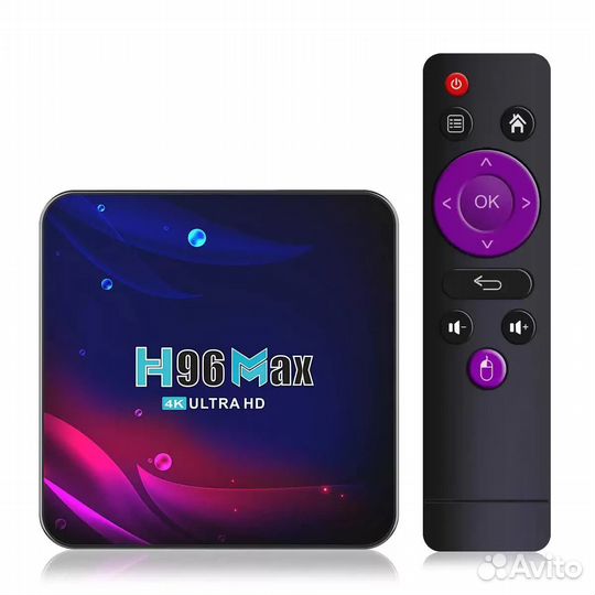 Смарт-приставка H96 max 4/32Гб