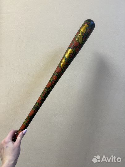 Бейсбольная бита хохлома оригинал