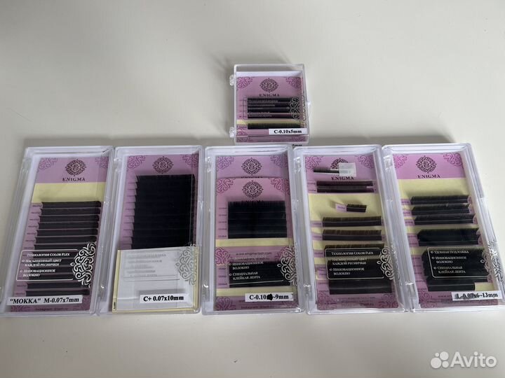 Ресницы для наращивания бу