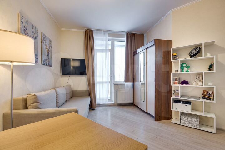 Квартира-студия, 21,6 м², 4/12 эт.