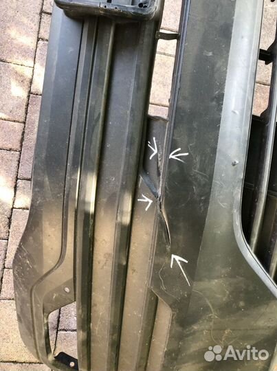 Бампер передний volkswagen transporter T6 2021