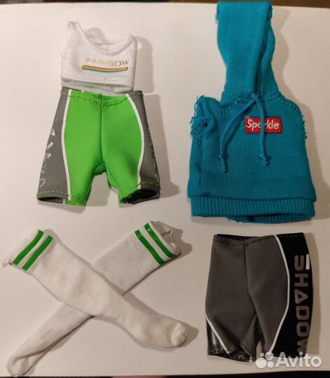 Аутфиты Rainbow high: одежда и обувь