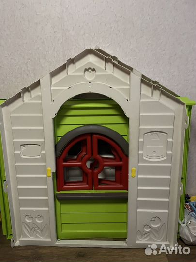Детский игровой домик пластиковый