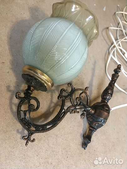 Старый светильник СССР