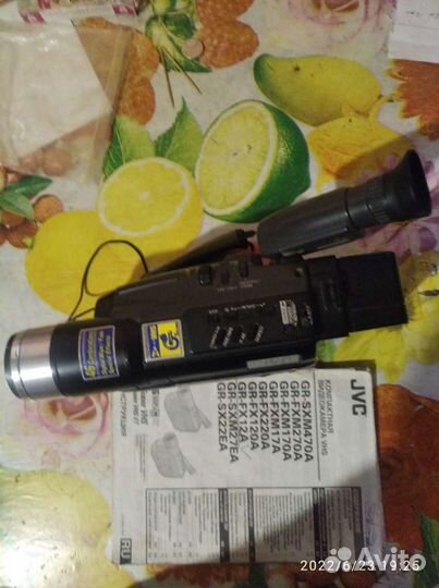 Видеокамера VHS JVC GR-FX12A Производство Япония