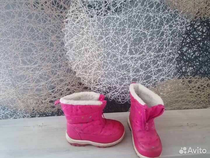 Сапоги зимние для девочки 26