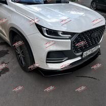 Обвес chery tiggo 8 pro сплиттер тиго губа чери 8