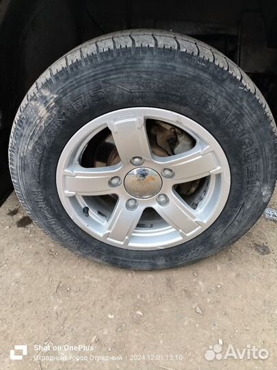 Колеса на chevrolet niva r15