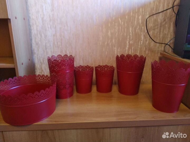 Кашпо Скурар икеа металл