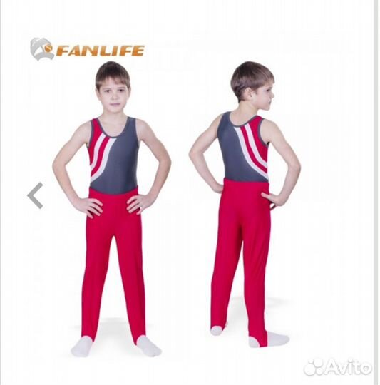 Купальник гимнастический мужской