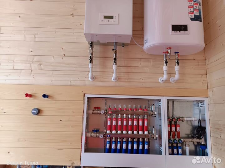 Теплый пол, радиаторы, котельная под ключ