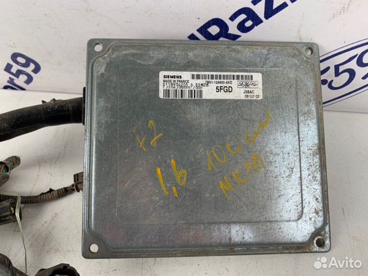 Блок управления двигателем Ford Focus 2 CB4 1.6