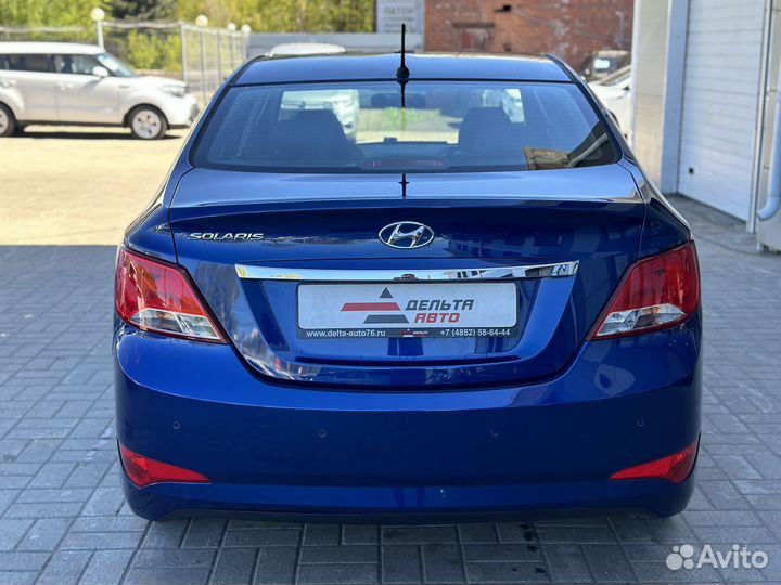 Hyundai Solaris 1.4 МТ, 2016, 97 000 км