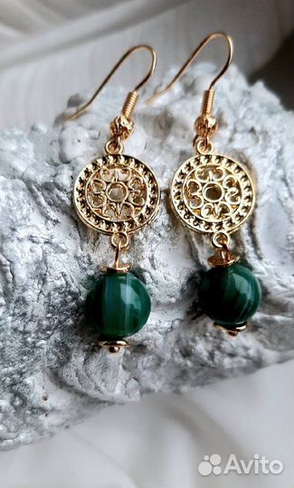 Серьги и браслет
