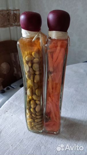 Бутылочки декоративные для кухни