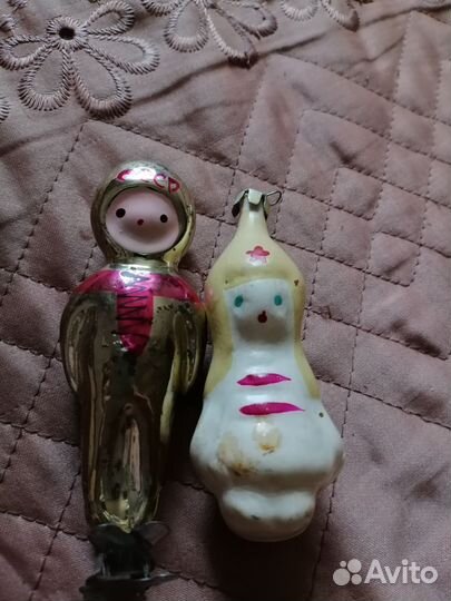 Елочные игрушки СССР