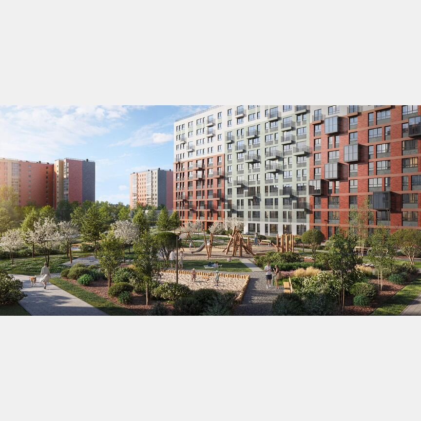 1-к. квартира, 44,4 м², 2/11 эт.