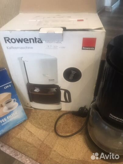Кофеварка Rowenta капельная