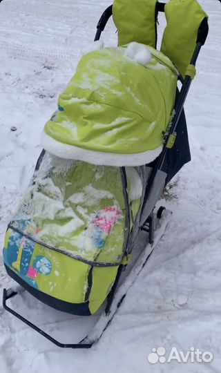 Санки коляска «Ника Детям нд 7-6»