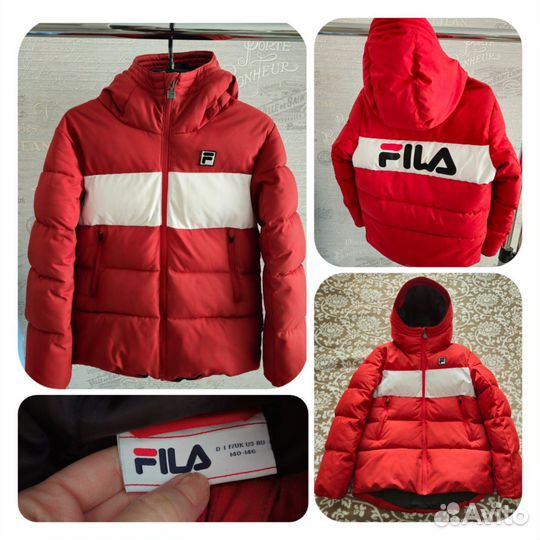 Куртка зимняя для мальчика 140-146