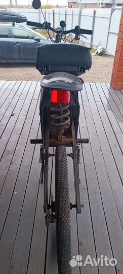 Электробайк кастомный полный привод