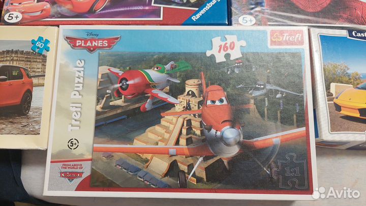 Пазлы для мальчика, 34шт