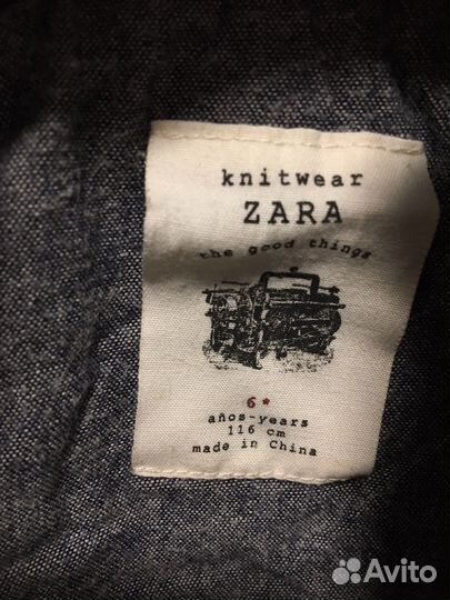 Куртка zara детская демисезонная 116