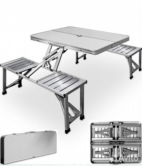 Складной туристический стол