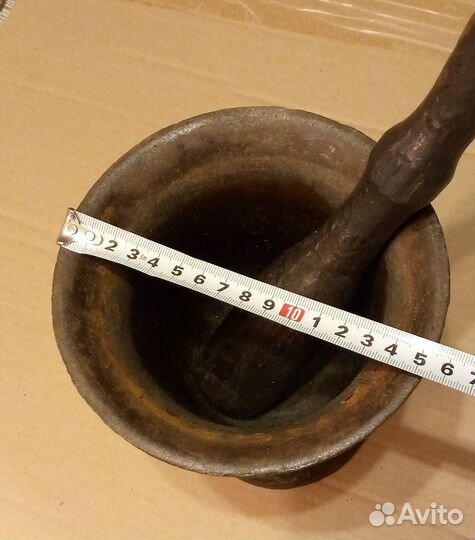 Ступка с пестиком, кофейник