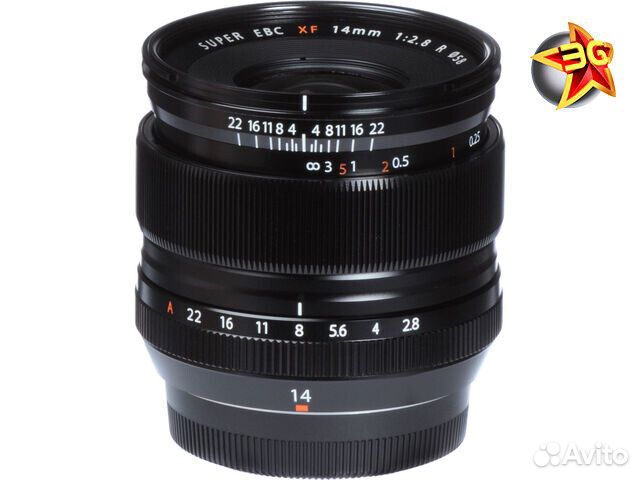 Объектив Fujifilm XF 14mm f/2.8 R Black