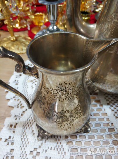 Kофейный набор, посеребрение E.P.N.S