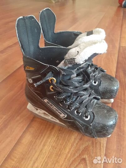 Хоккейные коньки bauer размер 30-31