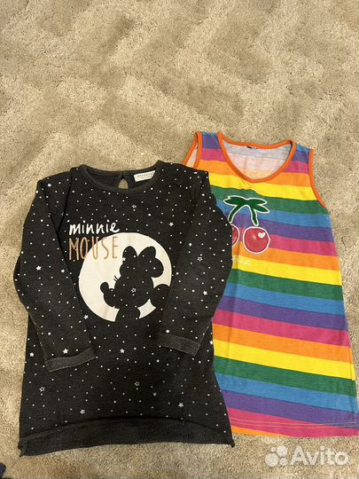 Детские вещи пакетом для девочек 98-104 3-4 года