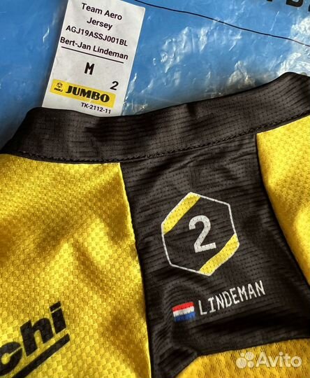 Джерси agu велокоманды Jumbo Visma Made in Italy