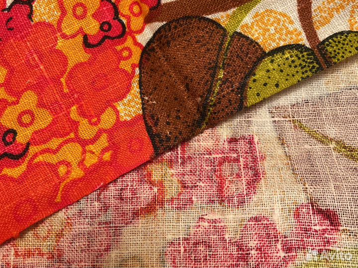 Отрез ткани хлопок СССР