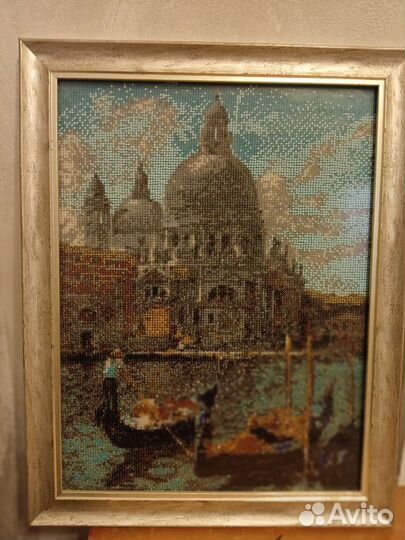Картина бисером Венеция