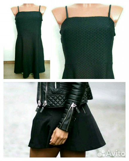 Платья мини, макси, бандо Платье-рубашка Юбки XS-S