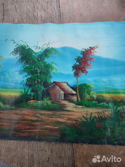 Картина холст Бали