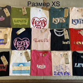 Футболки женские"Levi's" Оригинал. XS, S, M, L, XL