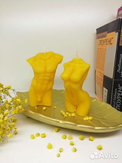 Свечи женский и мужской торс
