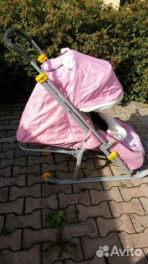 Санки коляска Nika 6