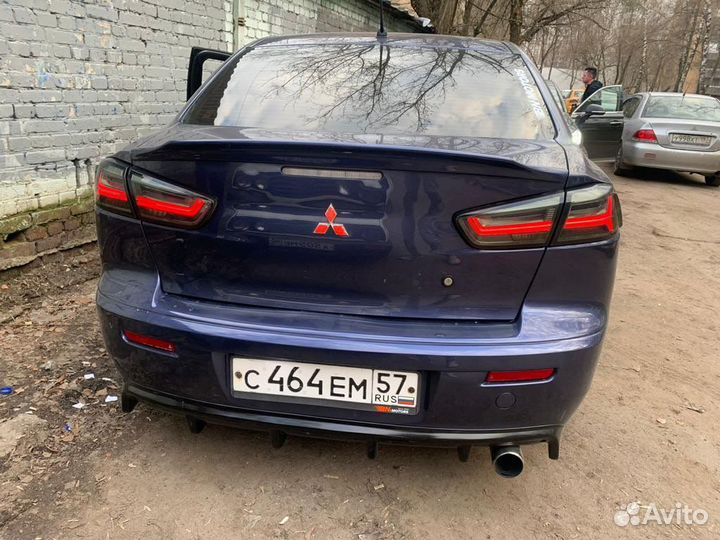 Задние фонари lancer 10 audi